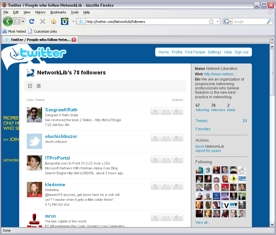 HP Network Liberation Movement Earned Media